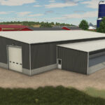 Large Metal Drive Thru Garage3