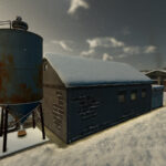 Little Old Henhouse With Silo6