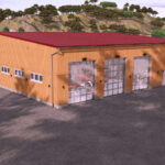 Modern German Village Fire Station6