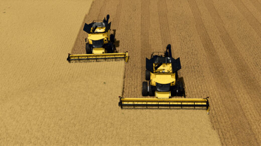 New Holland 740CF Flex Headers
