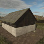 Old Hayloft And Grain Storage