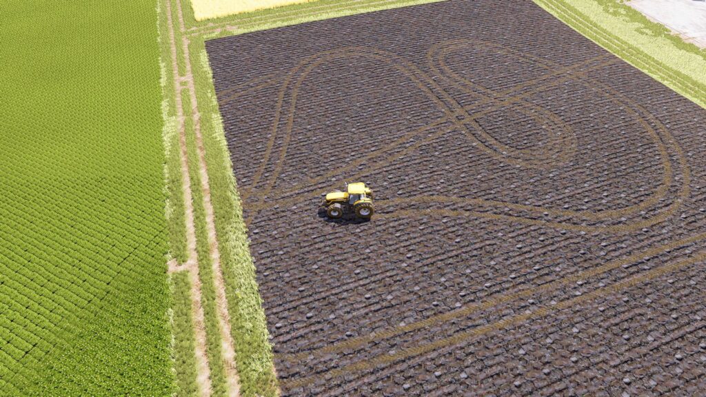 Persistent Tire Tracks