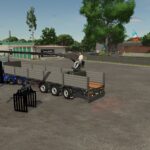 Stenen trailer with crane2