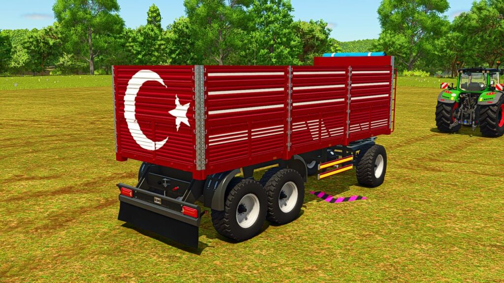 Turkish grain trailer