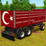 Turkish grain trailer