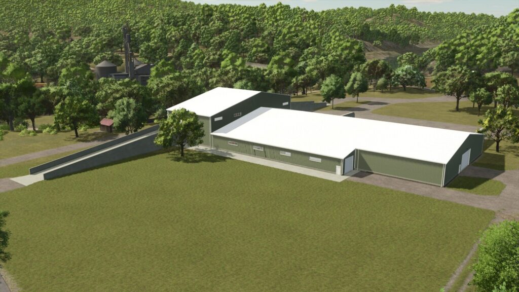 150x300 Indoor Commodity Shed