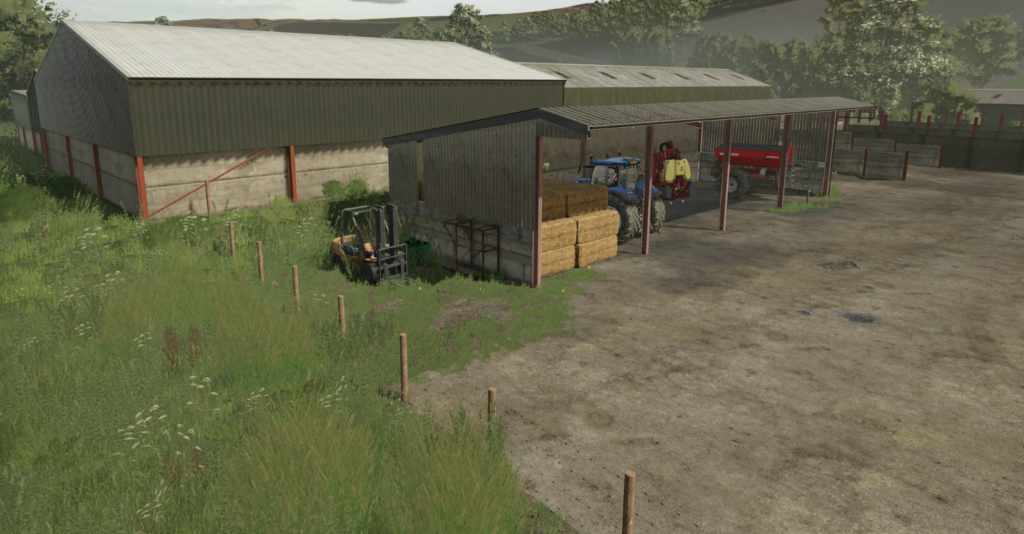 4 Bay Machinery Shed
