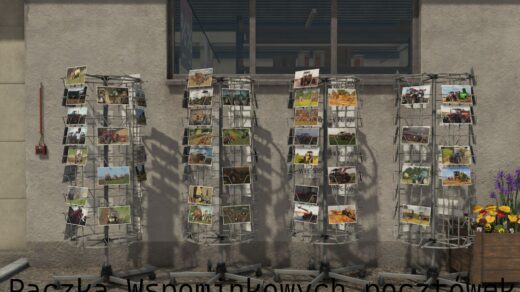 A pack of memory postcards