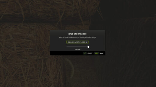 Automatic Bale Storage