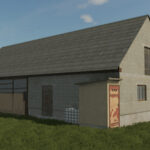 Barn With Chicken Coop4