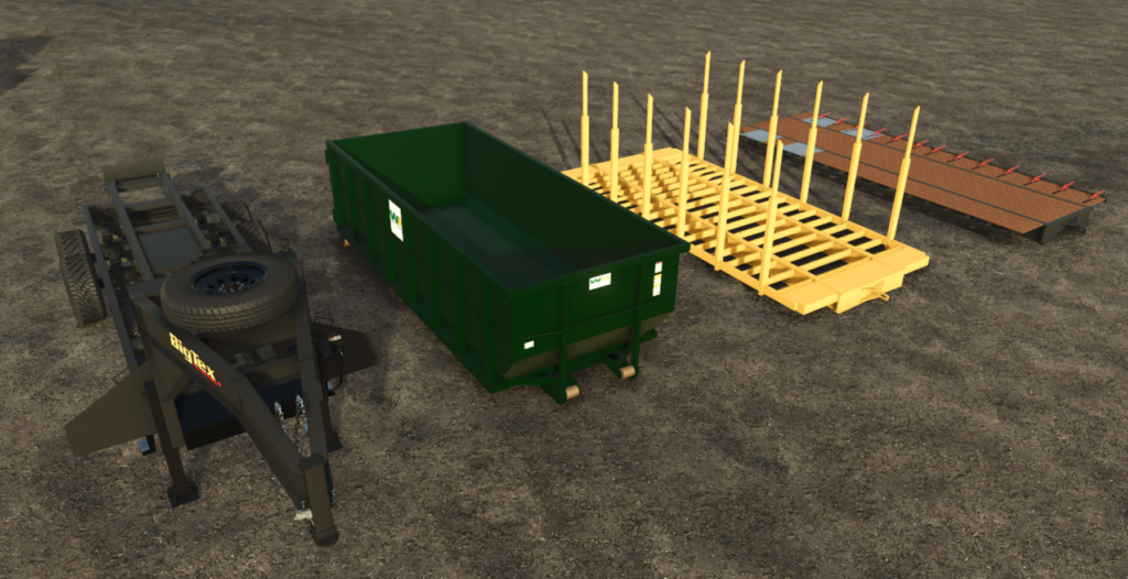 Big Tex Roll-off trailer v1.0