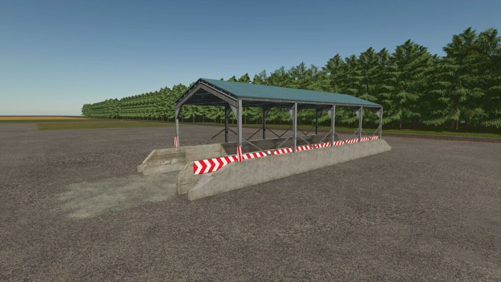 Bunker Silo With Shelter