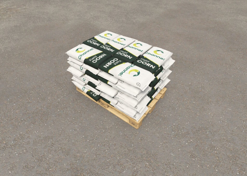 Channel Field Corn Seed Pallet