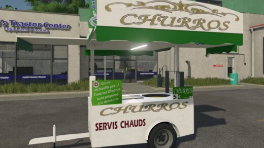 Churro stand