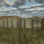Corrugated Iron Fence