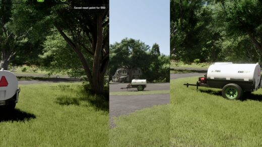 Custom Vehicle and Tool Reset Points