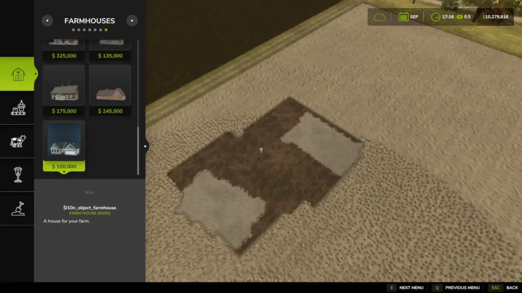 Farmhouse with garage v1.0