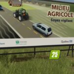 French Placeable Awareness Panel - Agricultural Environment