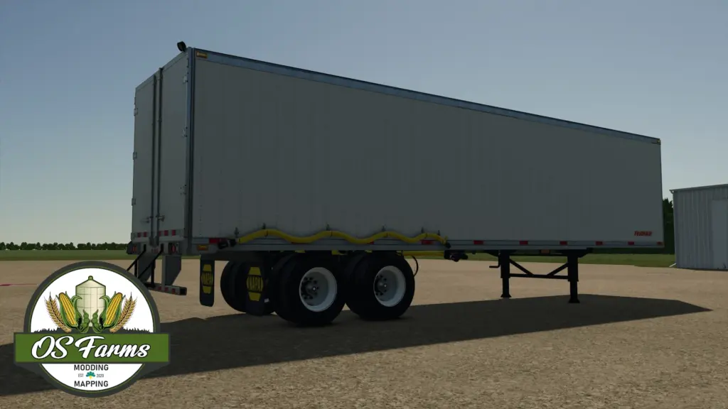 Fruehauf Van Trailer sprayer trailer v1.02