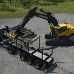 Gripen 080 Grapple For Excavator4