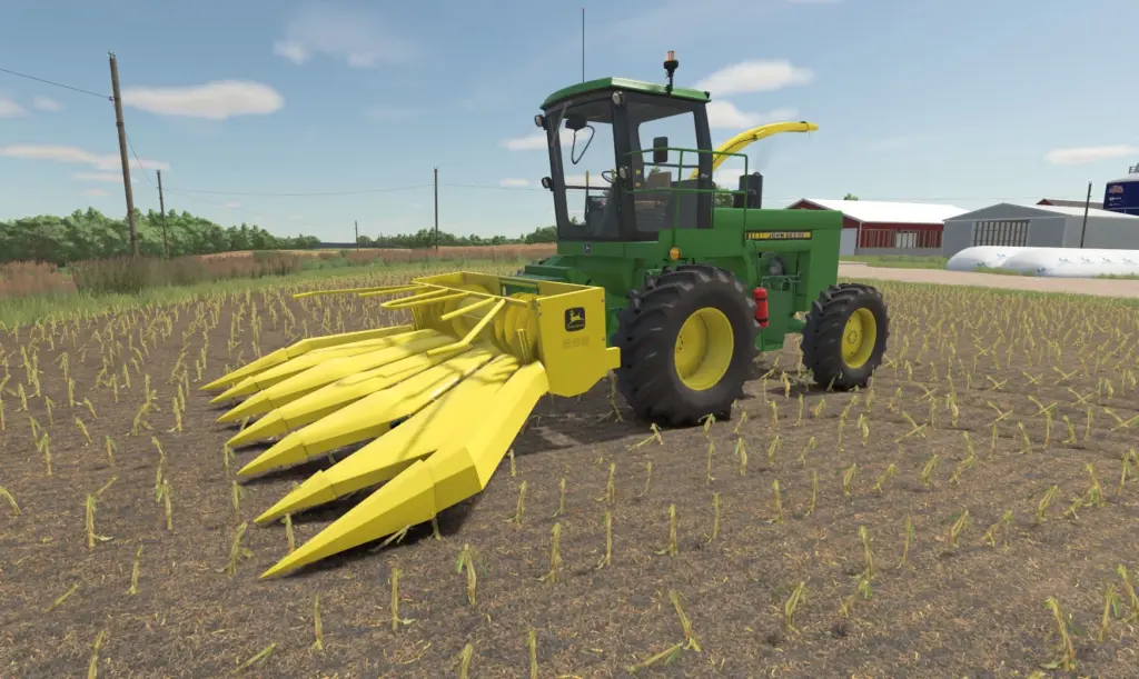 John Deere 5830 Forage Harvester v1.03