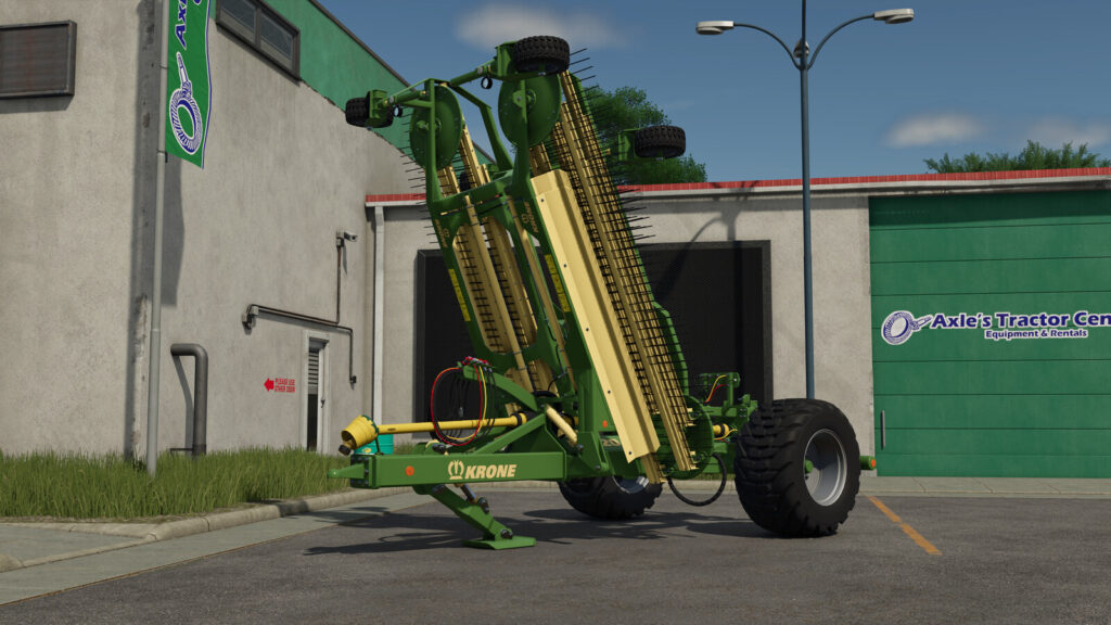Krone Trailed Windrower