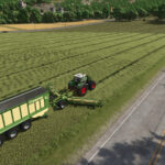 Krone Trailed Windrower4
