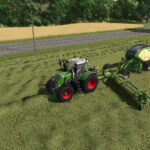 Krone Trailed Windrower6