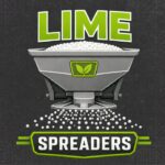 Lime support for fertilizer spreaders