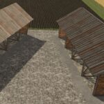 Long brick shed
