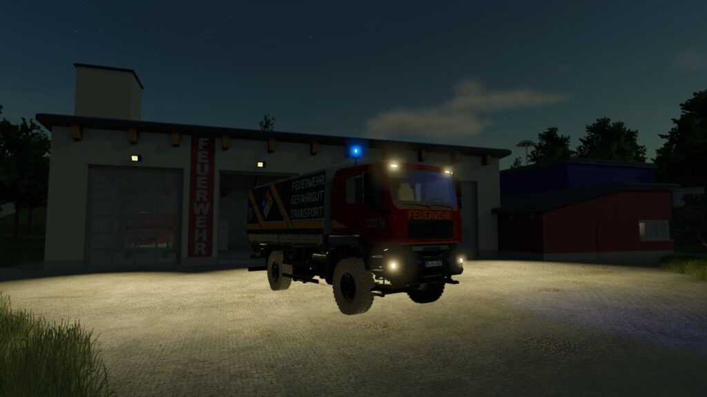 MAN TGA V2 dangerous goods transport