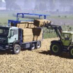 MAN TGS Fliegl Bale Platform