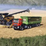 MAN TGS Fliegl Bale Platform3