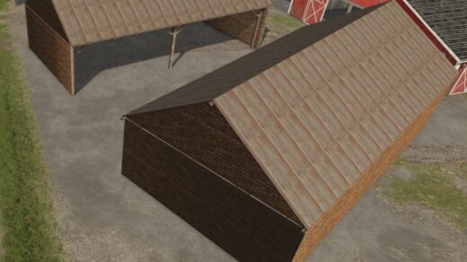 Medium brick shed