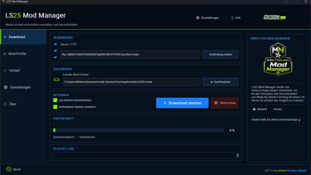 Mod Manager