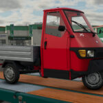 Piaggio Ape Tires With Letters