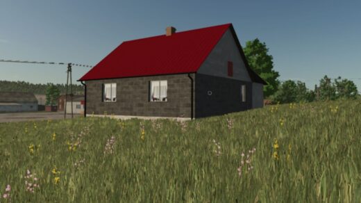 Polish house with an extension