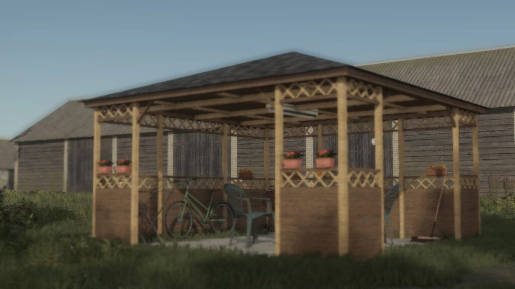 Polish-style gazebo