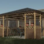 Polish-style gazebo