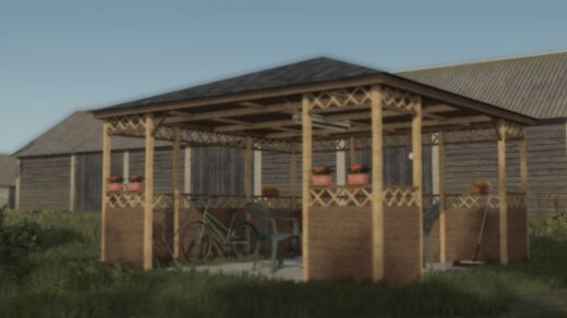 Polish-style gazebo
