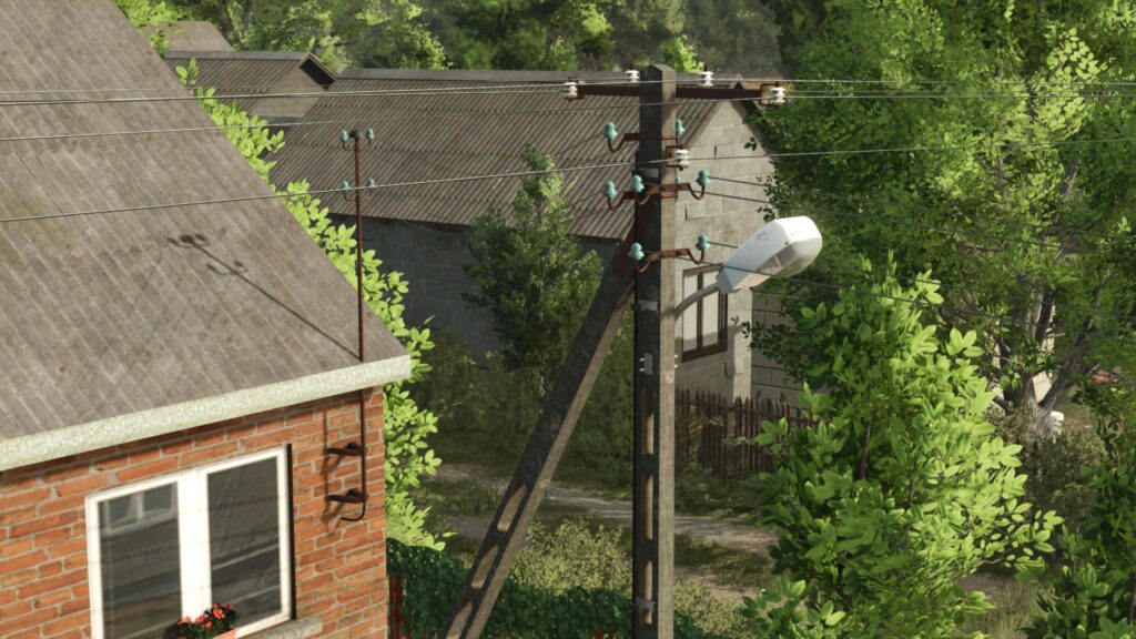 Power poles