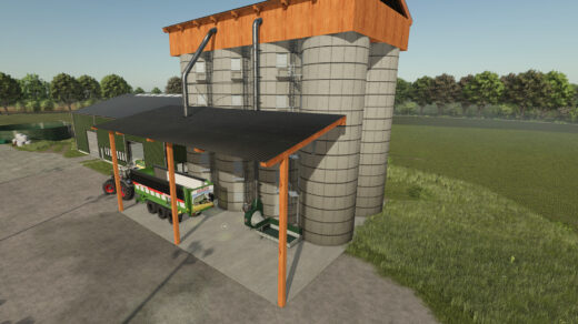 Silage Production Silo