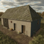 Small Garage With Root Crop Storage