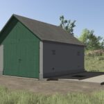 Small old vehicle workshop