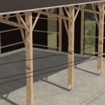 Wooden agricultural garage-workshop4