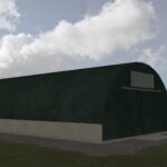 Arched hall 31x13m2