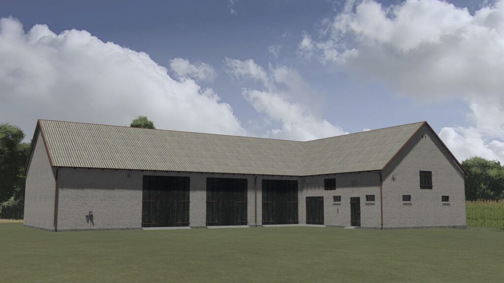 Buildings With Cows