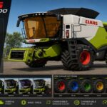 Claas Lexion 8900 Edit