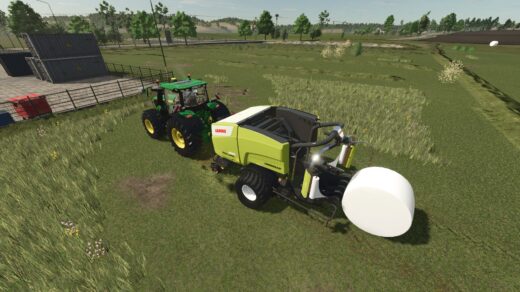 Claas Rollant 455 Uniwrap 180cm Edit