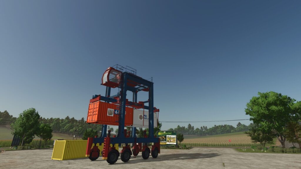 Container Straddle Carrier